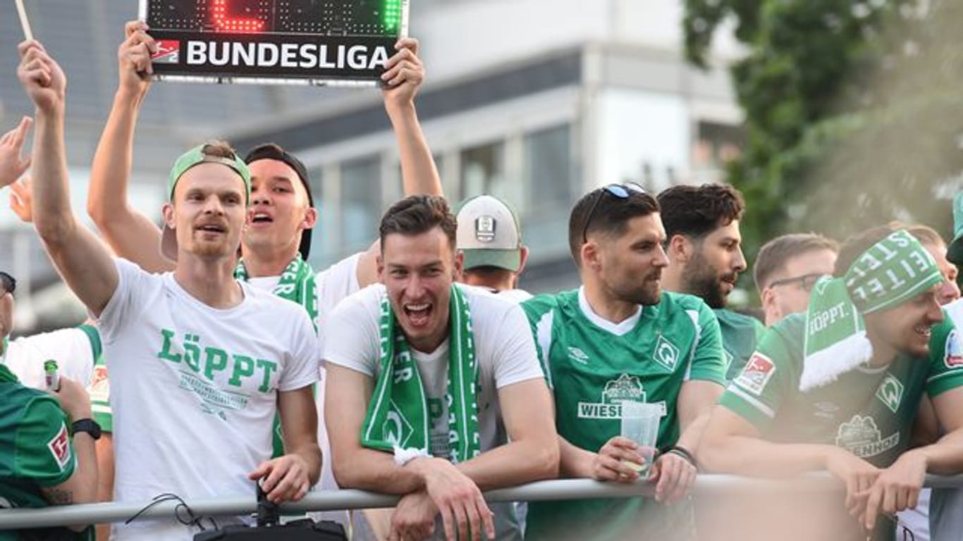 Werder Bremen - Aufstiegsfeier