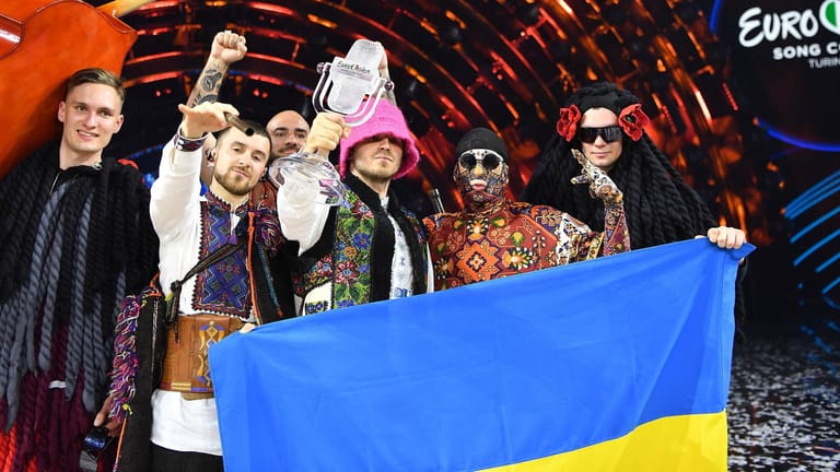 Kalush Orchestra: Die Band holte für die Ukraine den Sieg beim Eurovision Song Contest.