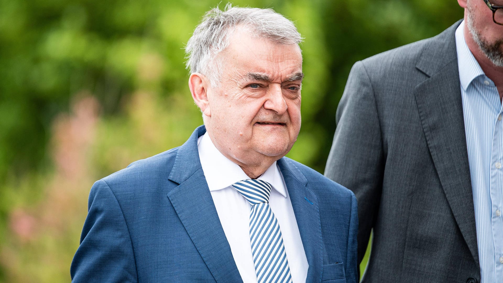 Innenminister Herbert Reul bei einer CDU Veranstaltung in Marl (Archivbild): Als ältestes Parlamentsmitglied wird er zum Alterspräsident.