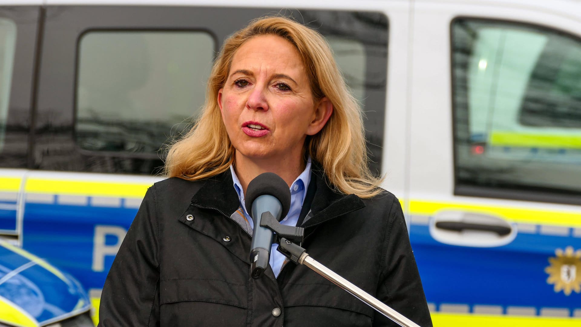 Berliner Polizeipräsidentin Barbara Slowik (Archivbild): Die Berliner Polizei habe im Umgang mit der getöteten Mutter Fehler gemacht. Berliner Polizeipräsidentin Barbara Slowik (Archivbild): Die Berliner Polizei habe im Umgang mit der getöteten Mutter Fehler gemacht.