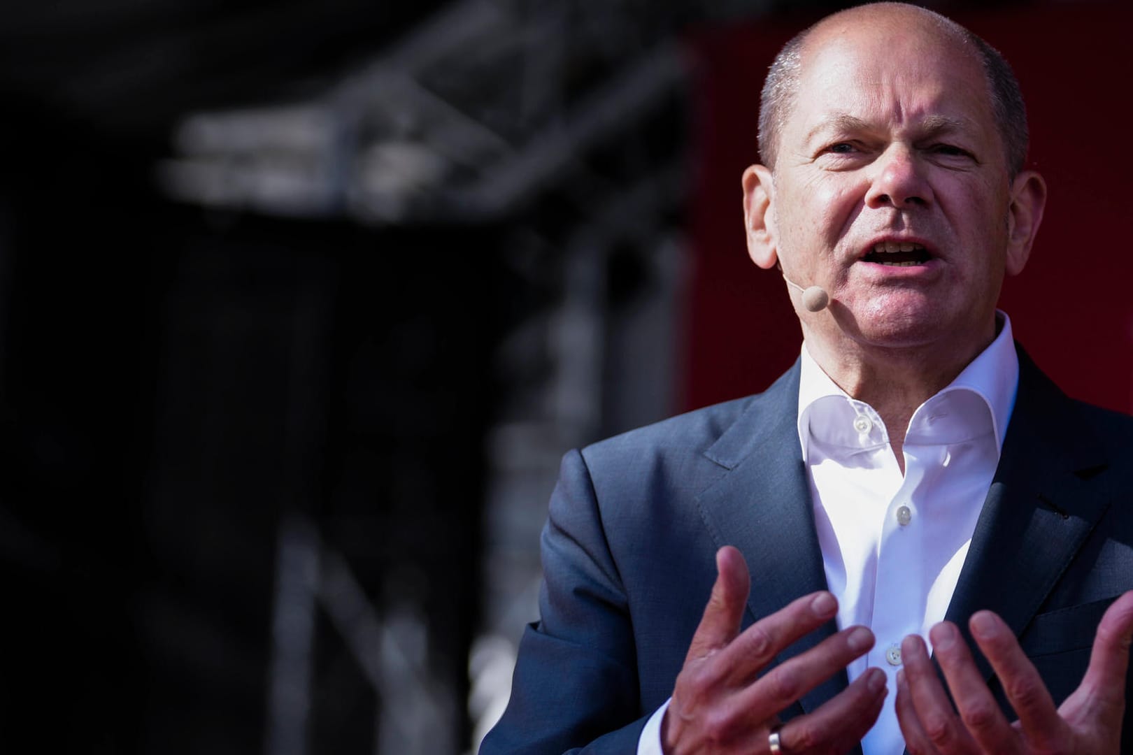 Olaf Scholz: Wie viel Bundespolitik steckt in der NRW-Wahl – und vor allem: was macht die NRW-Wahl mit der Bundespolitik?