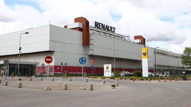 Das Renault-Werk in Moskau (Symbolbild): Der Autobauer hat sein Geschäft in Russland beendet.