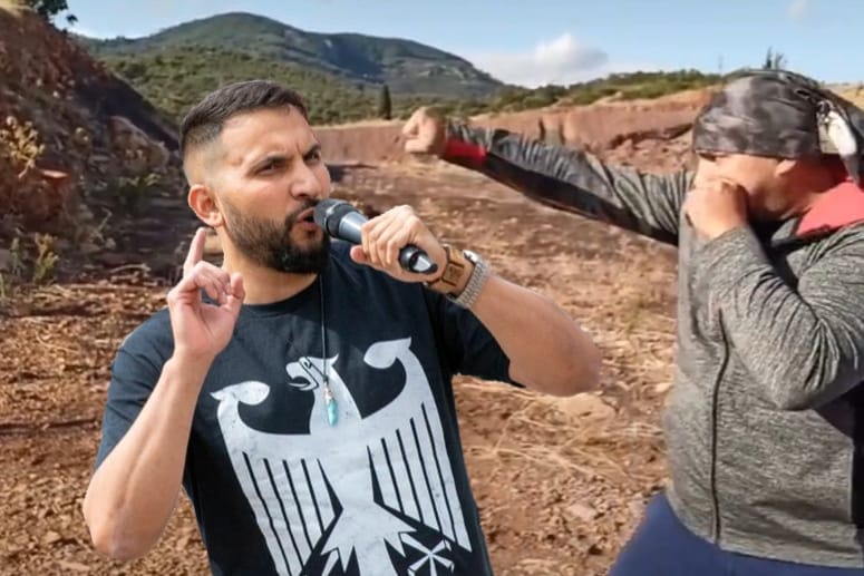 Schlagabtausch: Attila Hildmann fühlt sich durch seinen engsten Vertrauten und Fitness-Partner getäuscht und ist zur Polizei gegangen.
