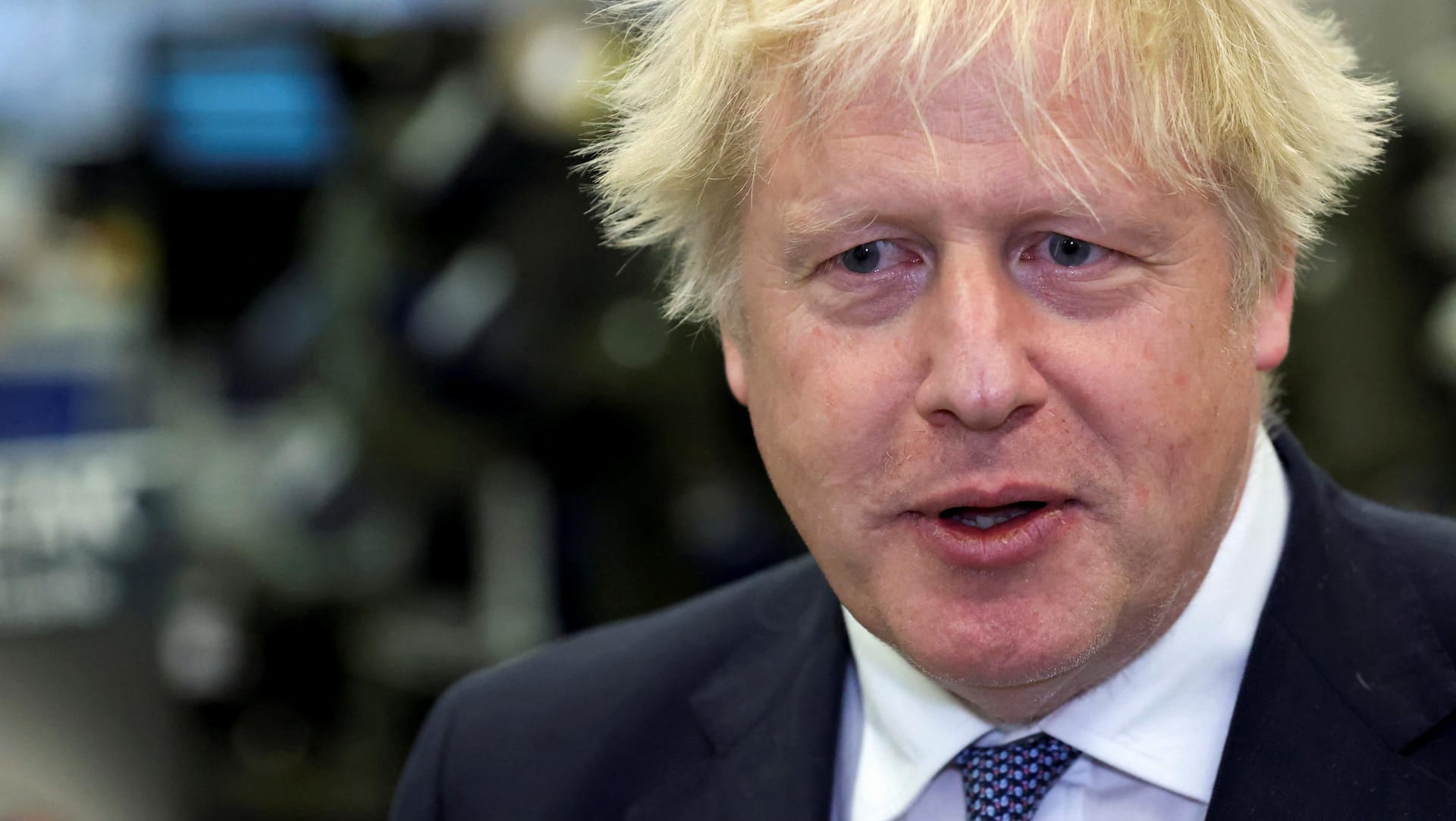 Der britische Premierminister Boris Johnson in Nordirland: Er will den Brexit-Status Nordirlands neu verhandeln.