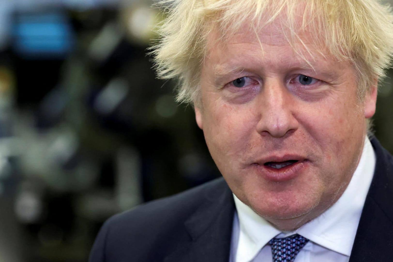 Der britische Premierminister Boris Johnson in Nordirland: Er will den Brexit-Status Nordirlands neu verhandeln.