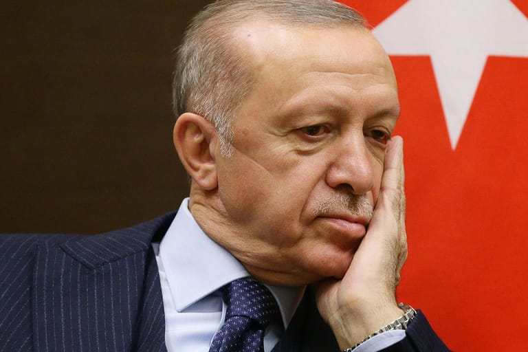 Recep Tayyip Erdoğan: Der türkische Präsident droht bei der Aufnahme von Schweden und Finnland in die Nato mit seinem Veto.