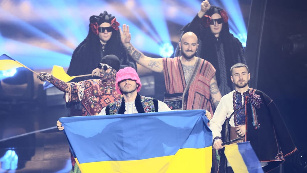 Kalush Orchestra: Die Band aus der Ukraine holte den Sieg beim Eurovision Song Contest 2022.