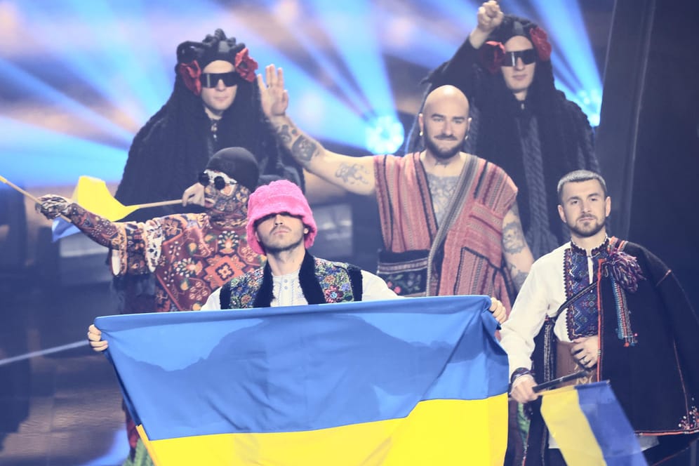 Kalush Orchestra: Die Band aus der Ukraine holte den Sieg beim Eurovision Song Contest 2022.