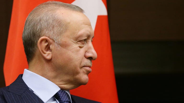 Recep Tayyip Erdoğan: Der türkische Präsident kritisiert den Nato-Beitritt der skandinavischen Länder.