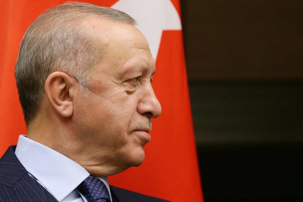 Recep Tayyip Erdoğan: Der türkische Präsident kritisiert den Nato-Beitritt der skandinavischen Länder.