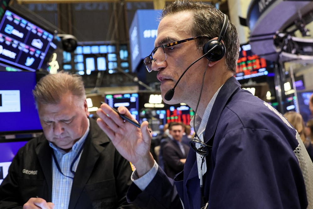 Nervöse Händler an der New Yorker Börse: Die Finanzmärkte würden von einer Weltwirtschaftskrise empfindlich getroffen.