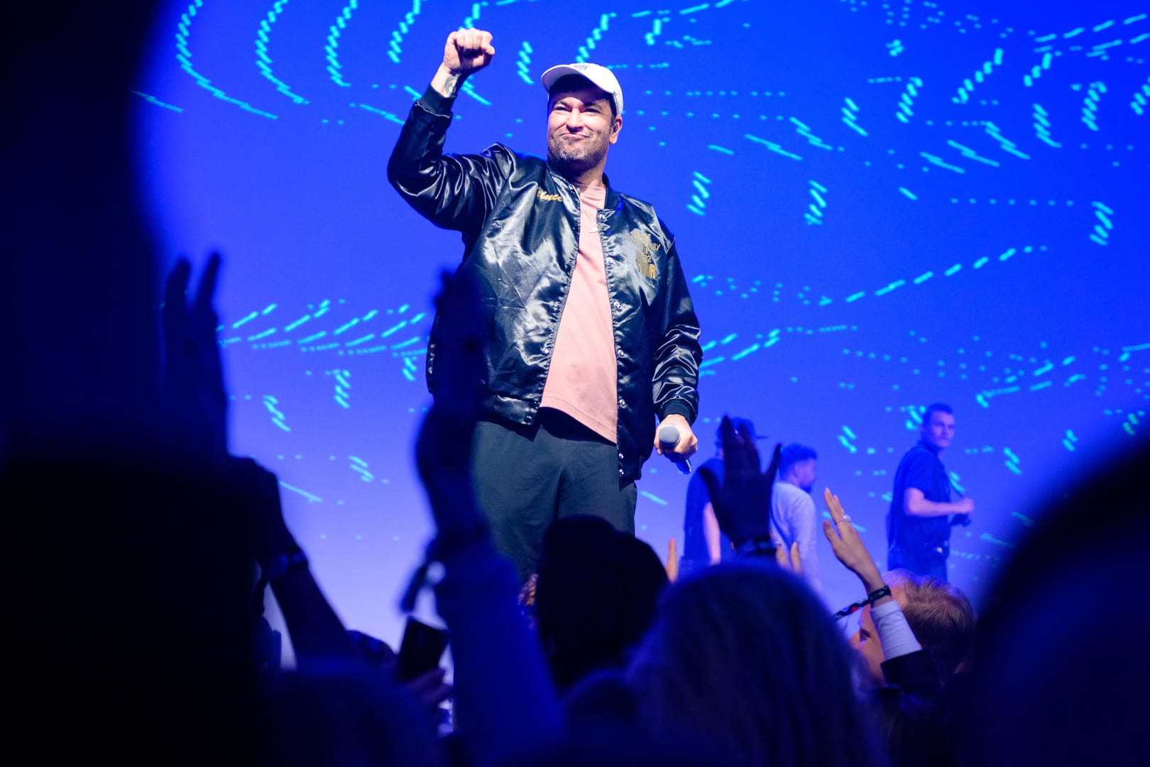 Marteria: Der Rapper hatte einen Auftritt während der Mittagspause.