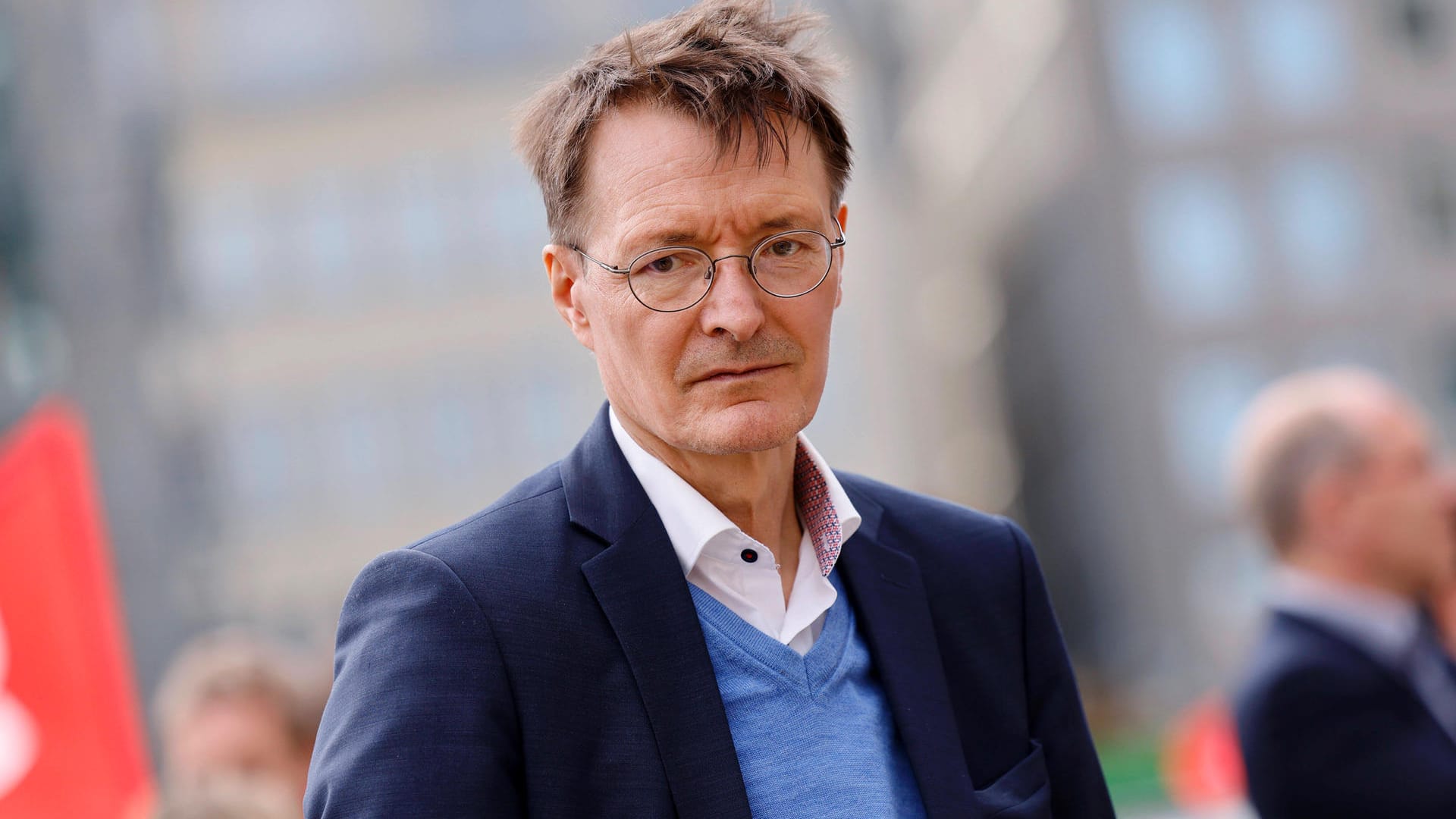 Gesundheitsminister Karl Lauterbach (SPD): Der Gesundheitspolitiker sieht Probleme bei der Wiesn wegen möglicher Varianten voraus. Gesundheitsminister Karl Lauterbach (SPD): Der Gesundheitspolitiker sieht Probleme bei der Wiesn wegen möglicher Varianten voraus.