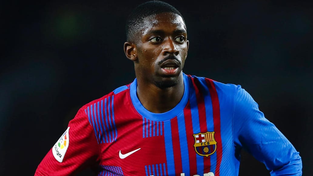 Ousmane Dembélé im Trikot des FC Barcelona: Spielt der Franzose bald in München?