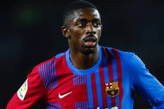 Ousmane Dembélé im Trikot des FC Barcelona: Spielt der Franzose bald in München?