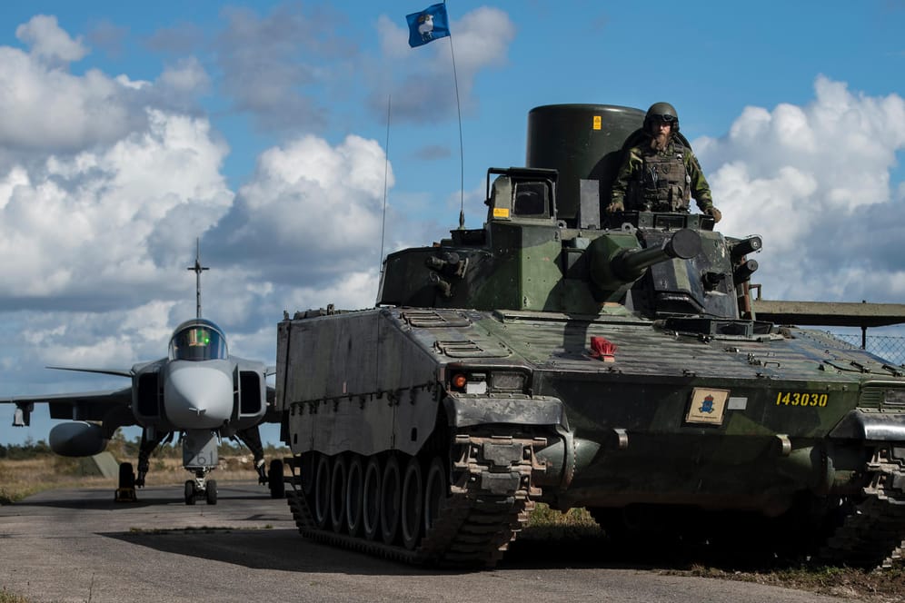 Truppen in der Ostseeregion (Symbolbild): Ein Nato-Beitritt Finnlands und Schwedens würde die nordöstliche Flanke des Bündnisses stärken.