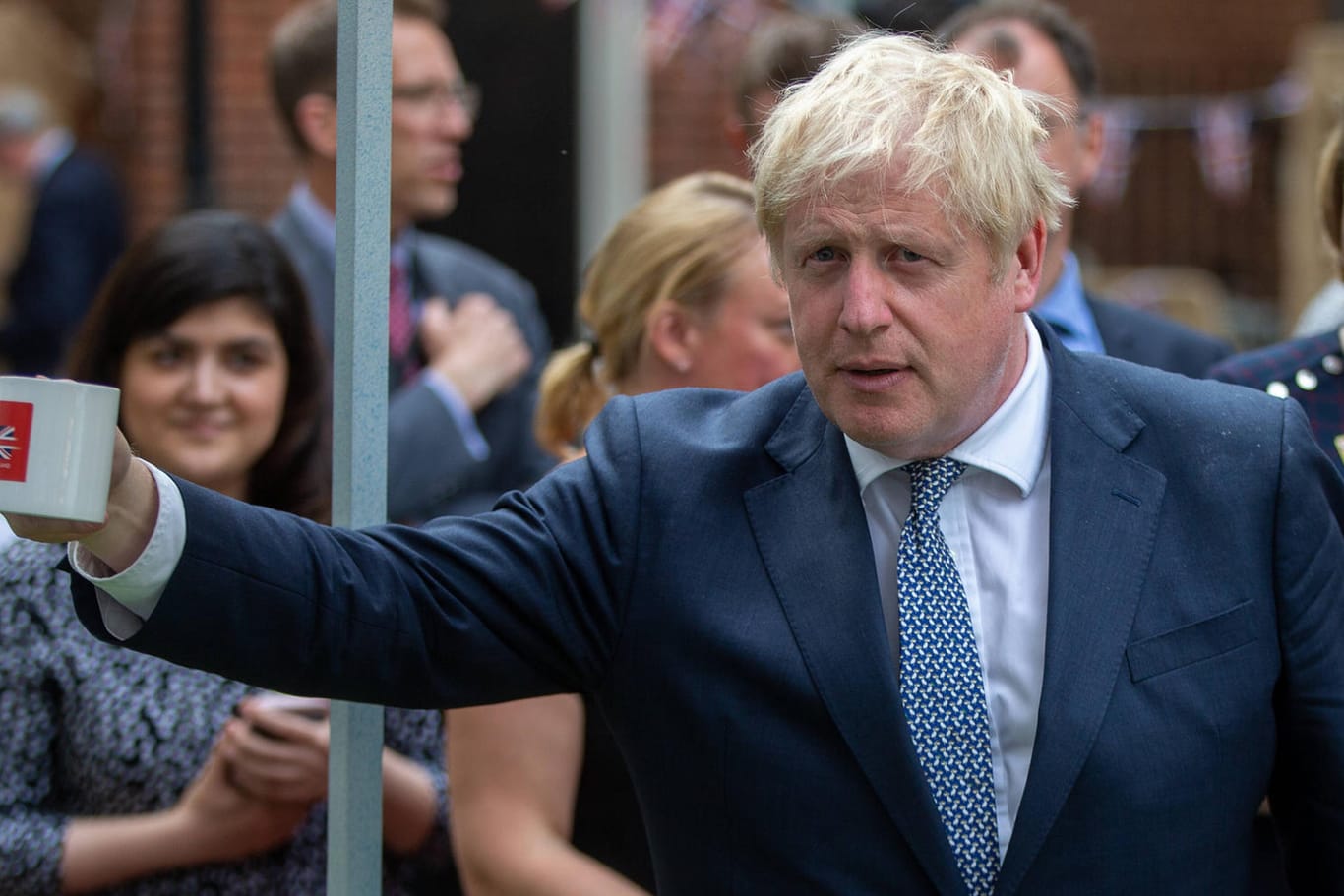Boris Johnson: Der britische Premierminister droht mit der Aufhebung von Teilen des Nordirland-Protokolls.