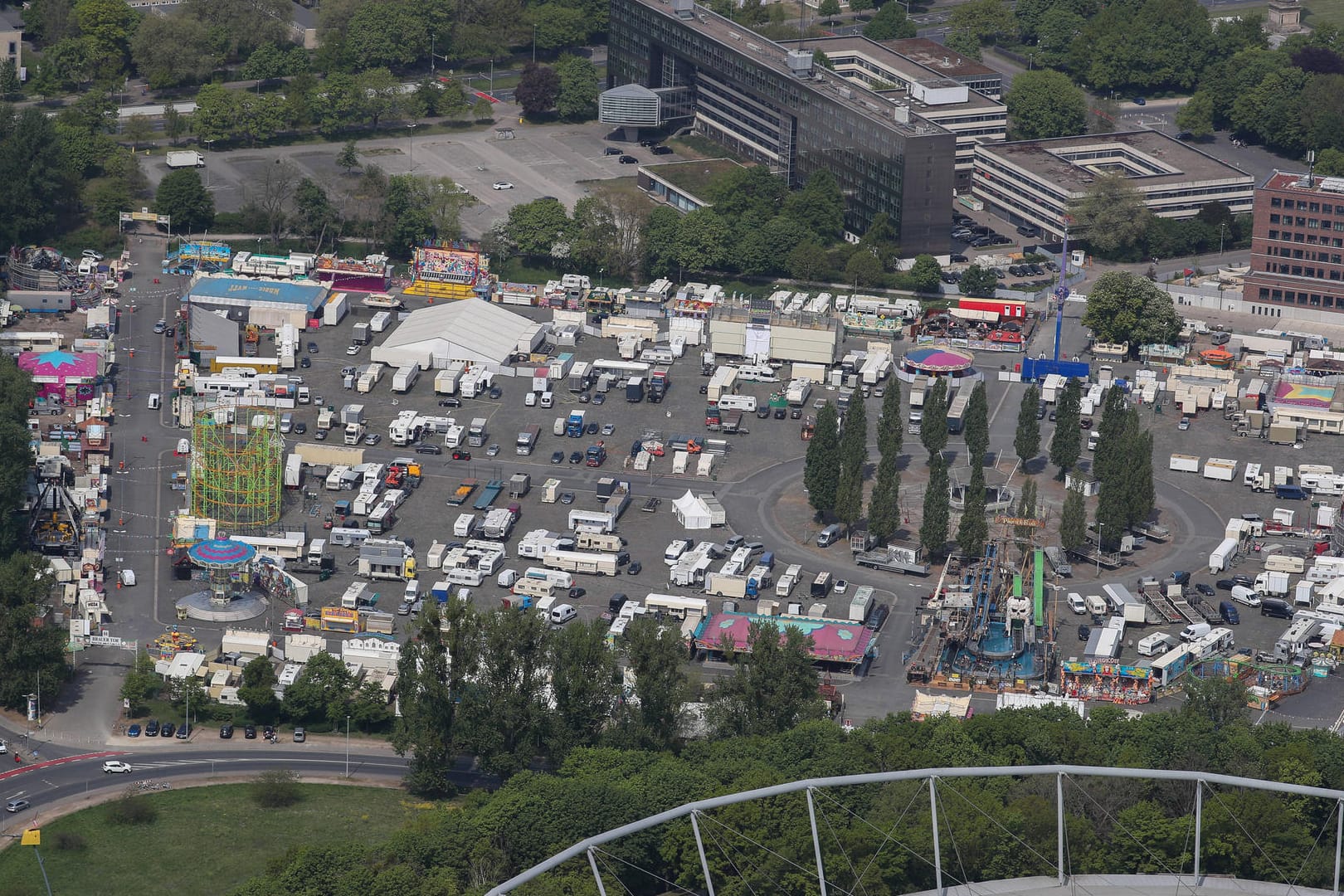 Der Schützenplatz in Hannover (Archivplatz): Die Stadt hatte rechtliche Schritte geprüft.