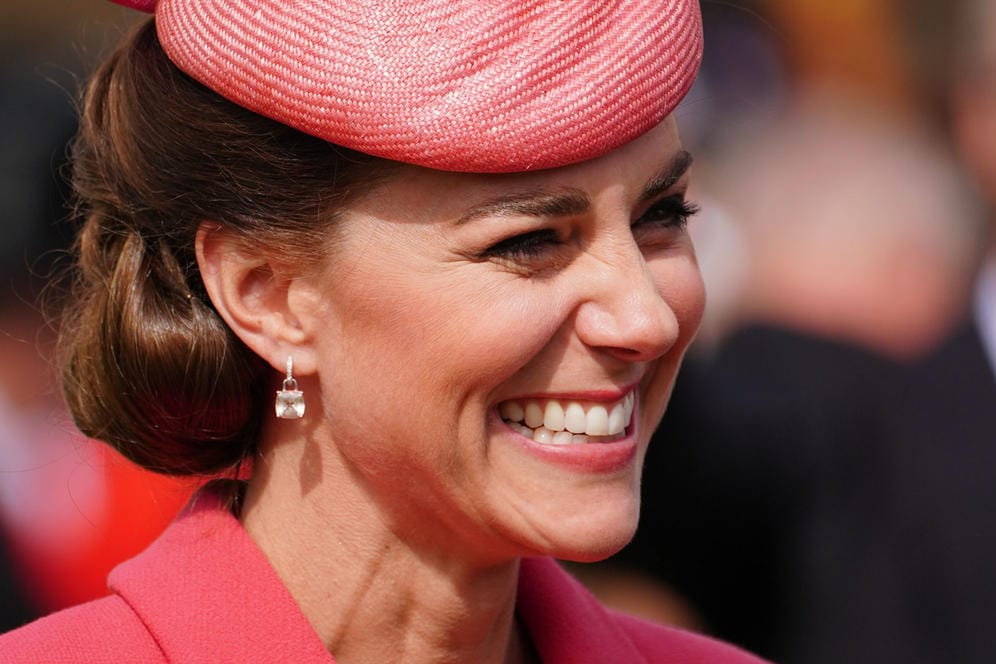 Herzogin Kate: Sie nahm an der Gartenparty im Buckingham Palast teil.
