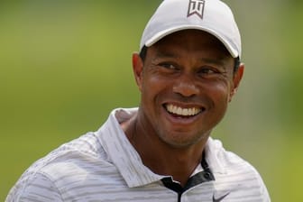 Auch Golf-Superstar Tiger Woods ist bei der PGA Championship in Tulsa am Start.
