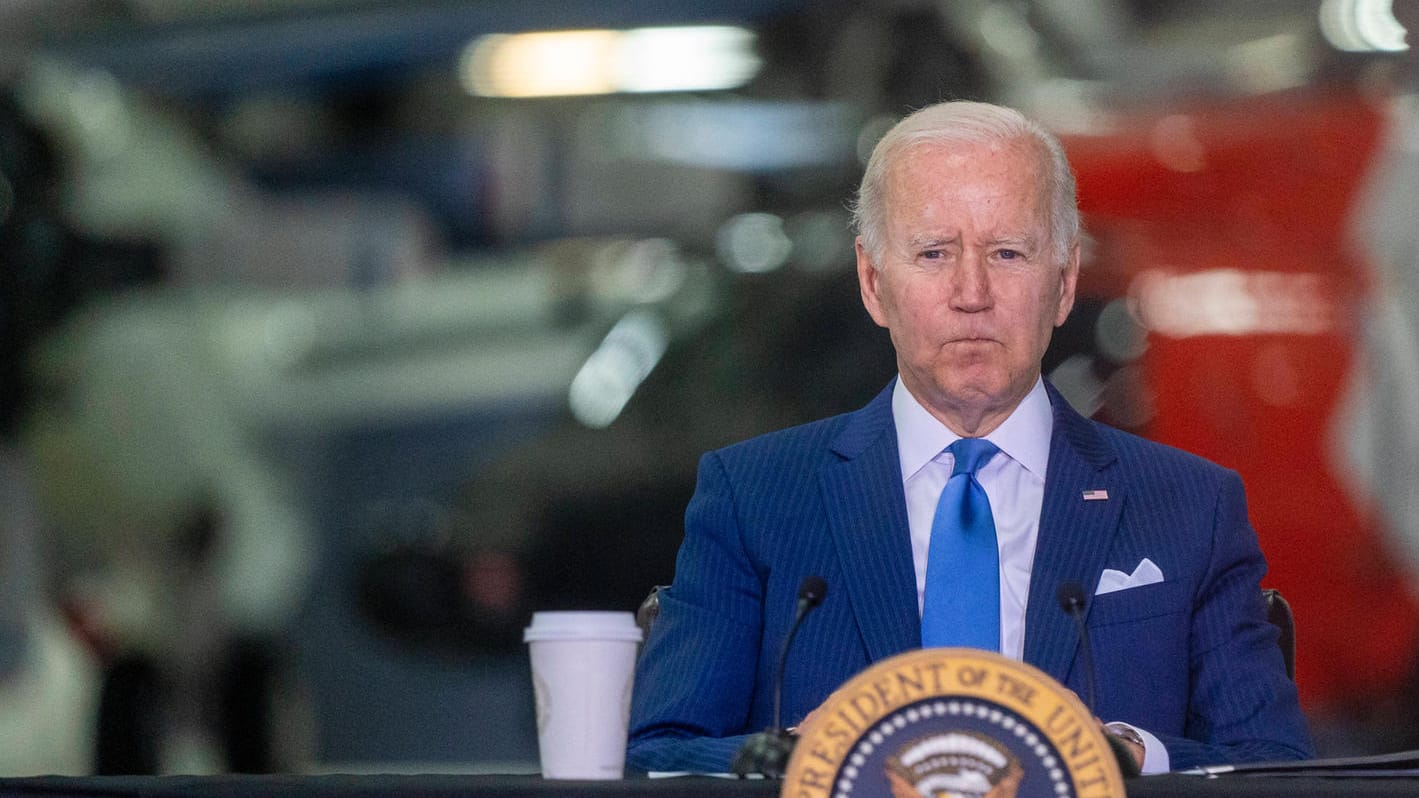 Joe Biden bei einer Ansprache in Maryland (Archivbild): Seine Regierung hat jetzt eine Luftbrücke für Babymilch angekündigt.