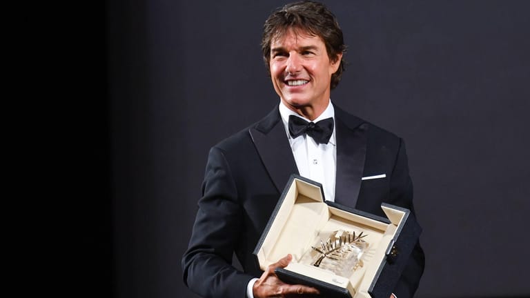 Tom Cruise: Der Schauspieler wurde bei der Filmpremiere in Cannes ausgezeichnet.