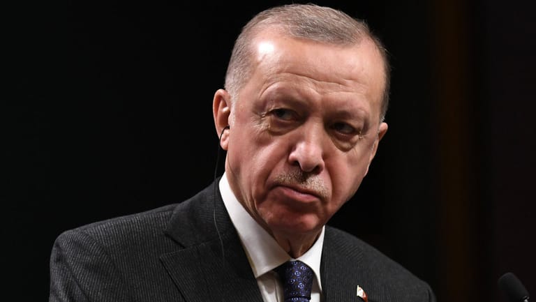 Recep Tayyip Erdoğan: Der türkische Präsident blockiert den Nato-Beitritt von Schweden und Finnland.