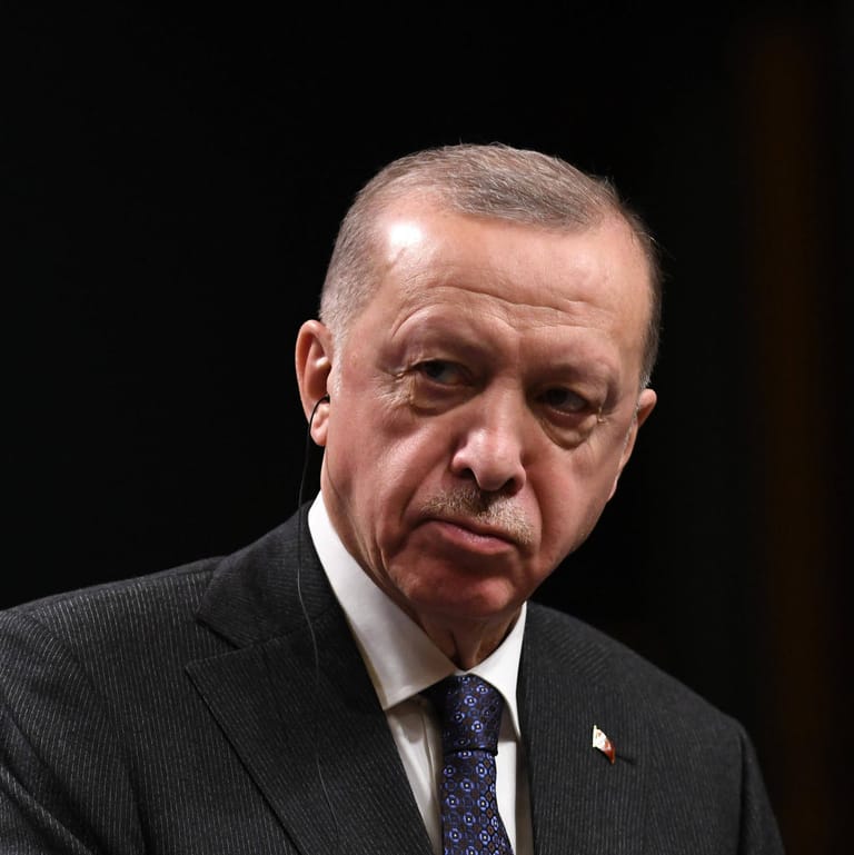 Recep Tayyip Erdoğan: Der türkische Präsident blockiert den Nato-Beitritt von Schweden und Finnland.