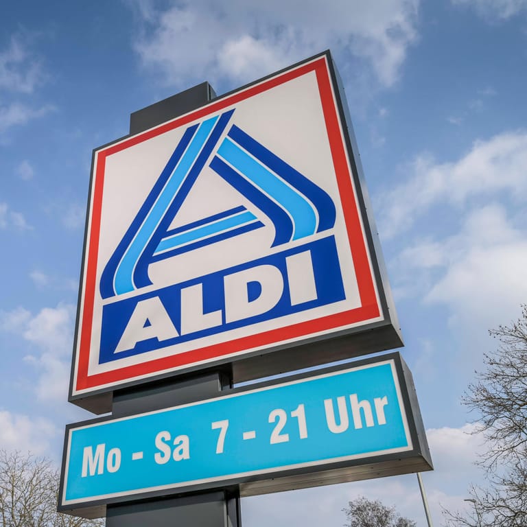 Das Logo von Aldi Nord: Die Erben der Aldi-Familie kämpft um ihre Macht.