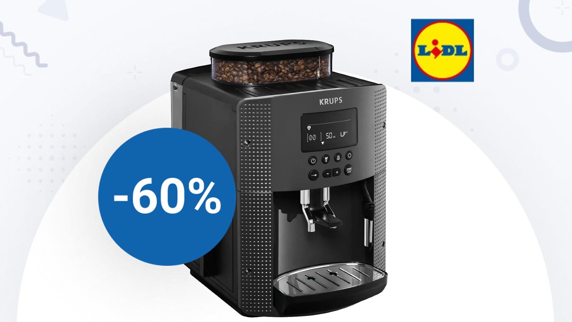 Deal-Highlight: Der vielseitige Kaffeevollautomat ist heute bei Lidl radikal reduziert.