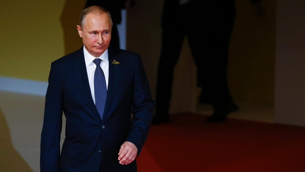 Steht auf keiner Liste: Obwohl die westlichen Sanktionen Putin unter Druck setzen sollen, ist der russische Präsident selbst bisher nicht sanktioniert.