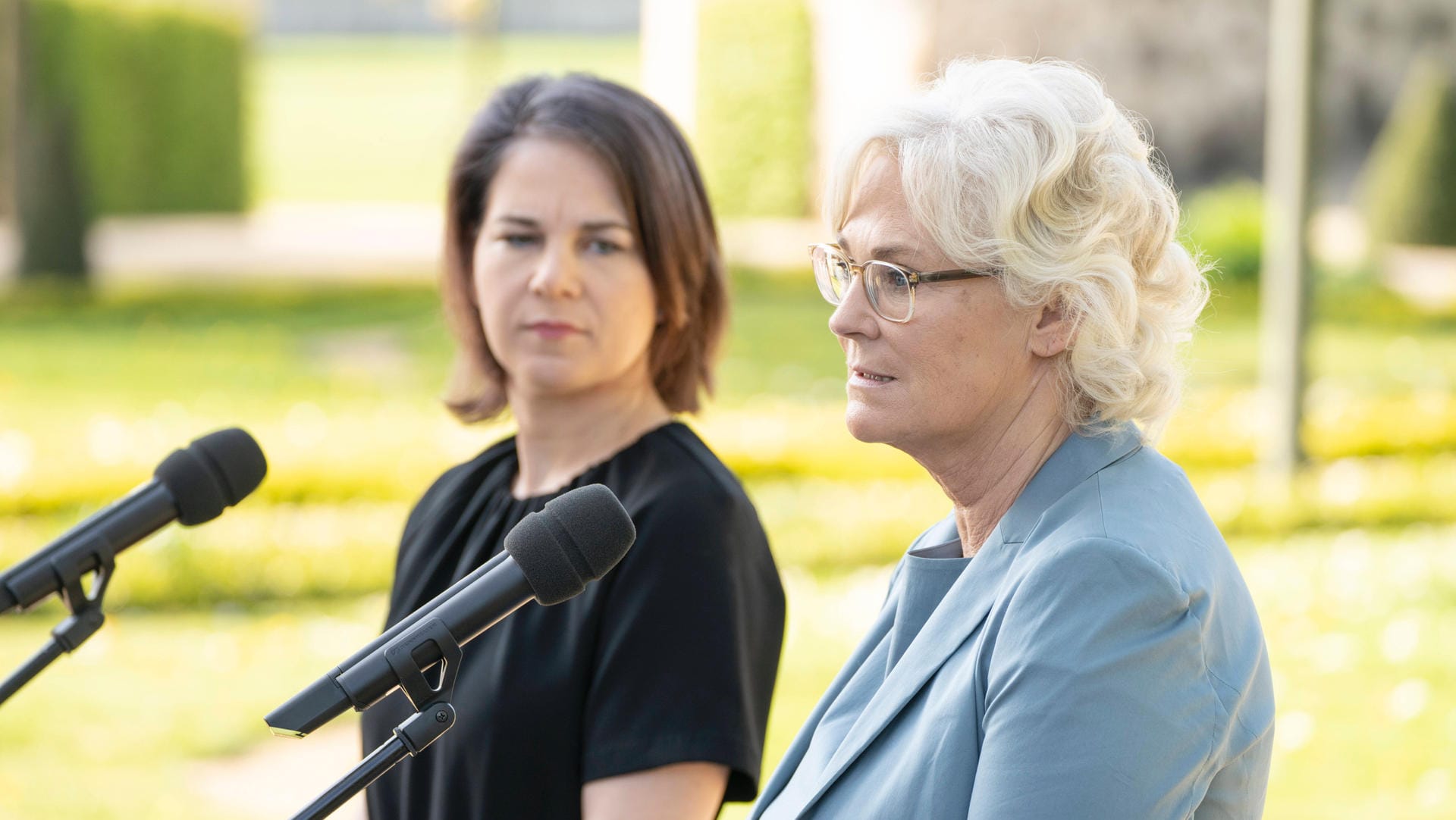 Klärungsbedarf zwischen Grünen und Lambrecht: "Niemand kann auf seinen Maximalforderungen beharren"