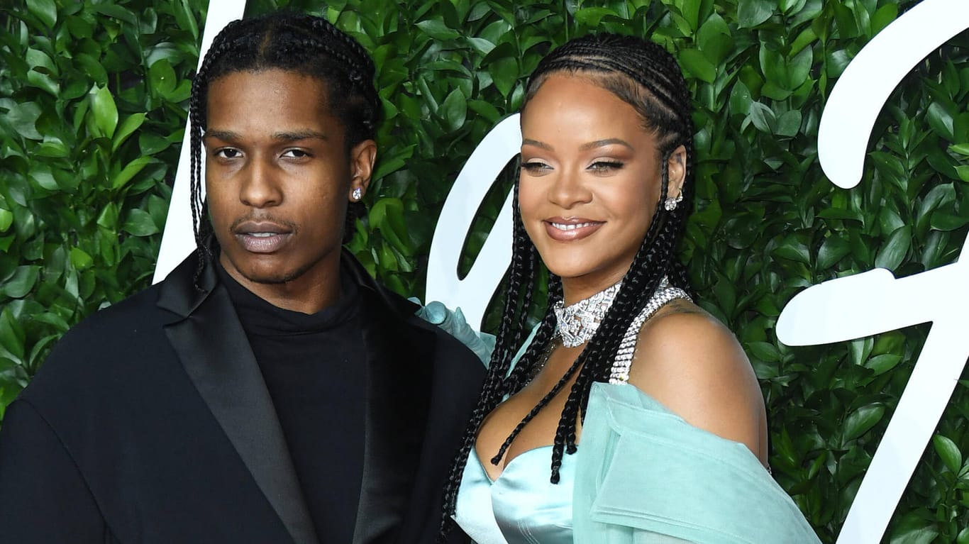 A$AP Rocky und Rihanna: Die beiden Musiker sind zum ersten Mal Eltern geworden.