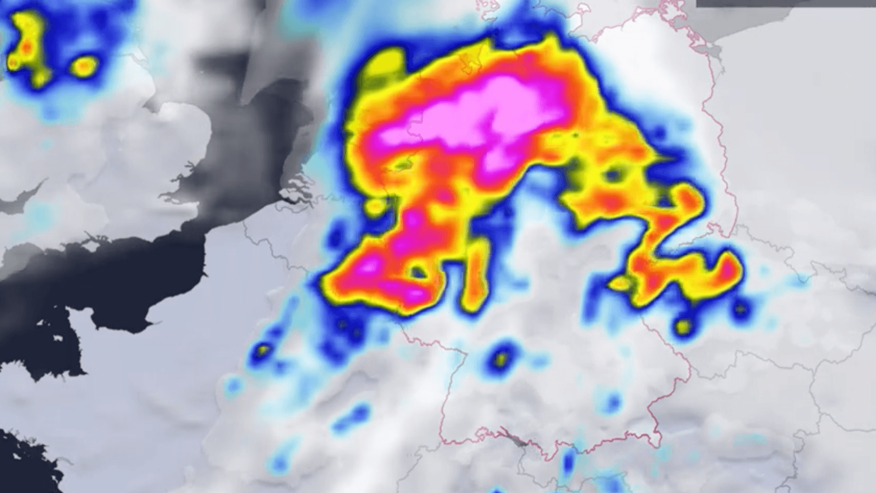 There is a risk of tornadoes in these areas of Germany