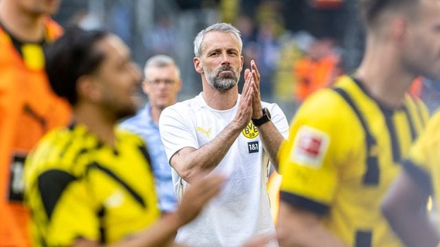 Trainer Marco Rose muss den BVB nach nur einer Saison wieder verlassen.