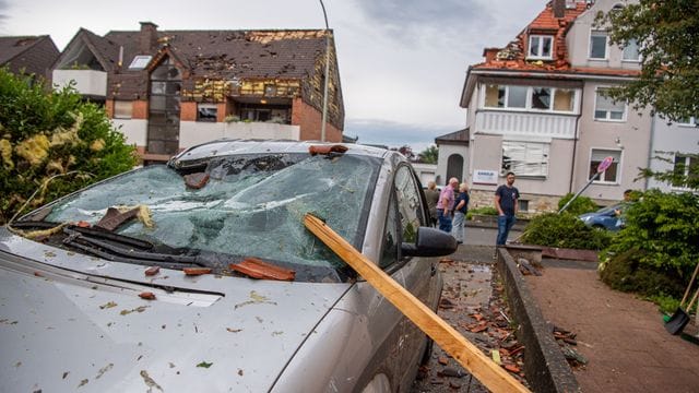 Unwetter in Paderborn