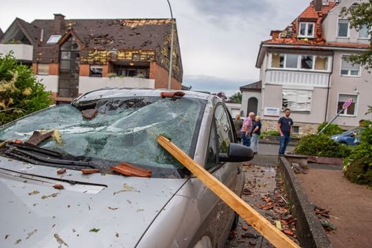 Unwetter in Paderborn