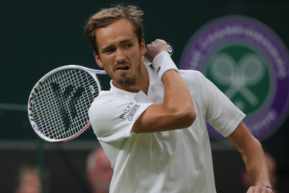 Daniil Medvedev: Der Russe darf in diesem Jahr in Wimbledon nicht an den Start gehen – würde aber auch keine Punkte verlieren.