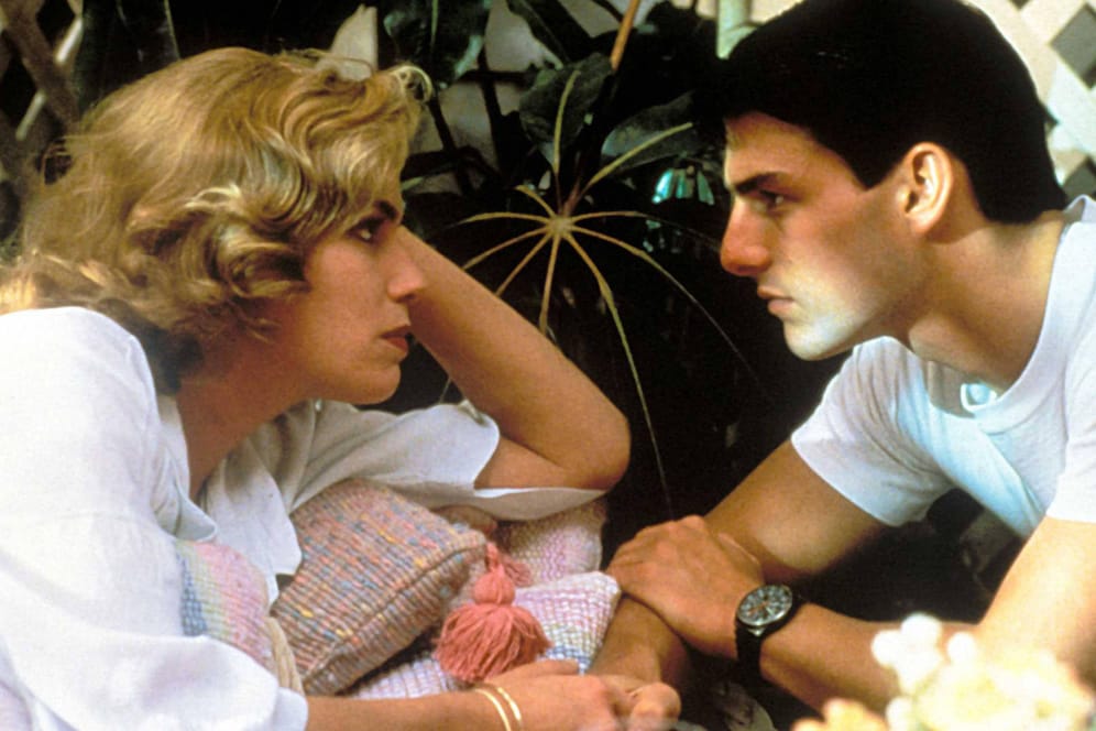 Tom Cruise und Kelly McGillis: 1986 drehten sie gemeinsam den ersten "Top Gun"-Film.