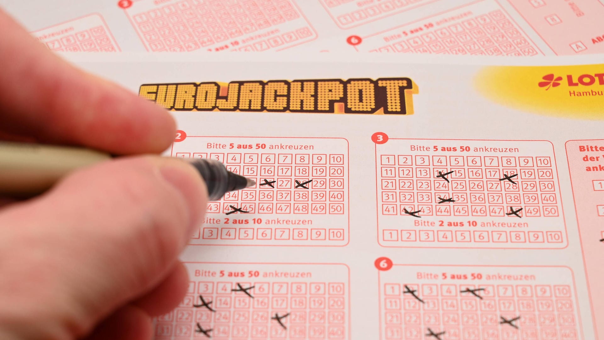 Der Eurojackpot ist geknackt: 110 Millionen Euro gehen nach Nordrhein-Westfalen.