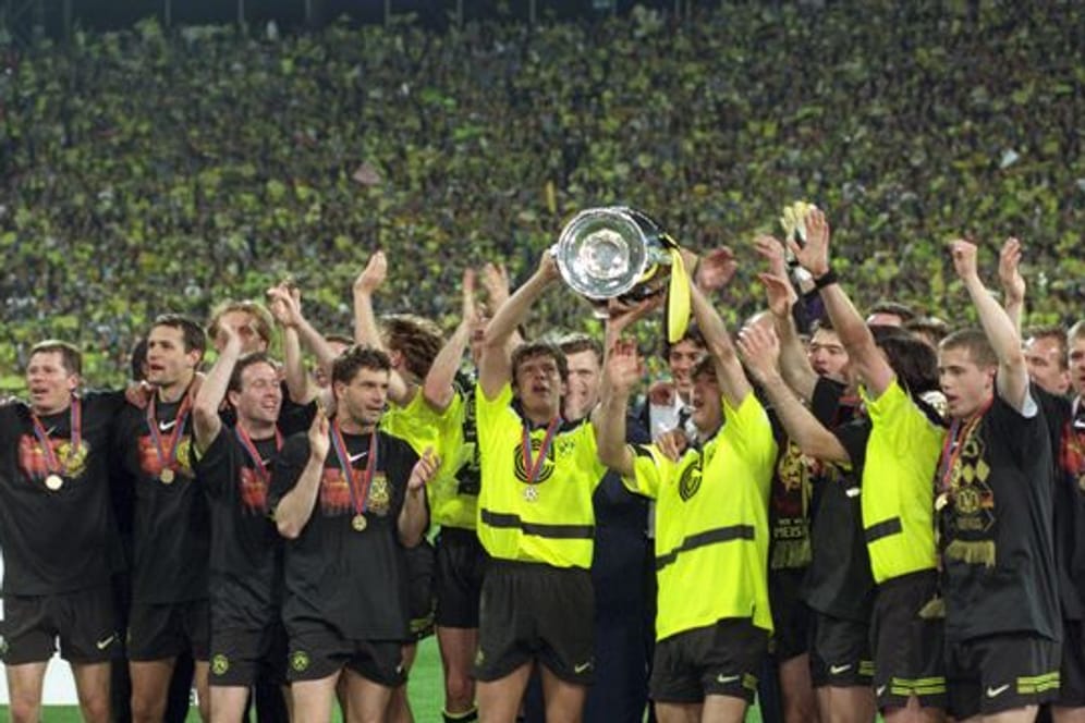 Borussia Dortmund gewann das Champions-League-Finale 1997 gegen Juventus Turin mit 3:1.