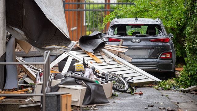 Unwetter in Paderborn