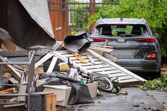 Unwetter in Paderborn