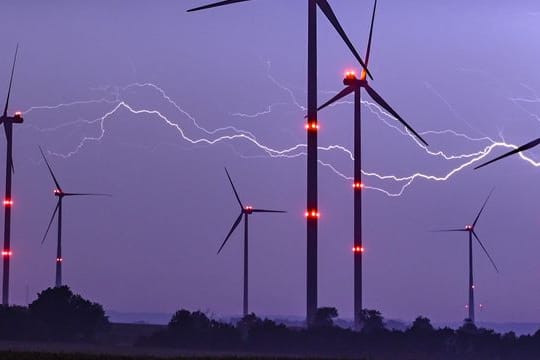 Gewitter über Brandenburg