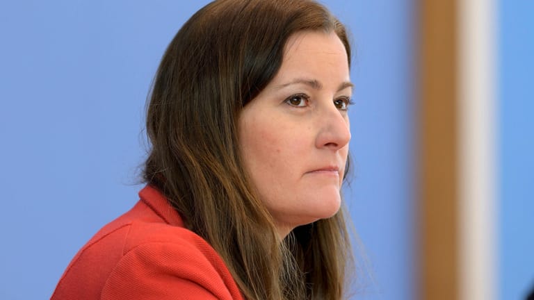 Janine Wissler: Sie will erneut Vorsitzende der Linken werden.