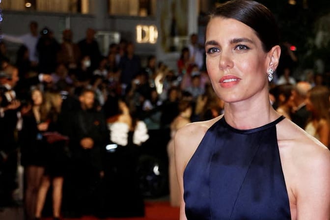 Charlotte Casiraghi: Die Monegassin zeigte sich am Freitagabend in Cannes.