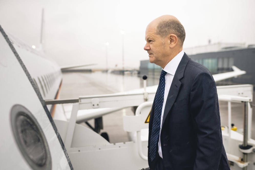 Olaf Scholz: Der Kanzler ist zu seinem Antrittsbesuch in Afrika.
