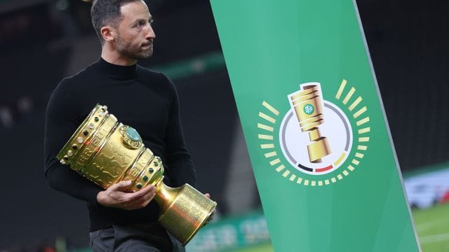 Kam nach Leipzig und holte gleich den DFB-Pokal: Trainer Domenico Tedesco. Kam nach Leipzig und holte gleich den DFB-Pokal: Trainer Domenico Tedesco.