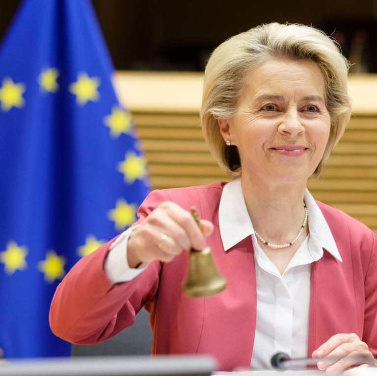 Ursula von der Leyen: Seit 2019 ist sie die Präsidentin der EU-Kommission.