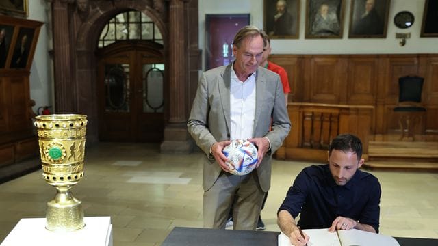 Nach dem DFB-Pokal-Finale SC Freiburg - RB Leipzig